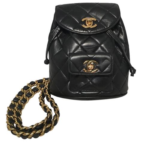 vintage Chanel backpack